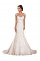 Sweetheart Neckline Sexy Mermaid Lace Wedding Dress