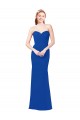 Elegant Chiffon Bridesmaid Dress with Matching Tie