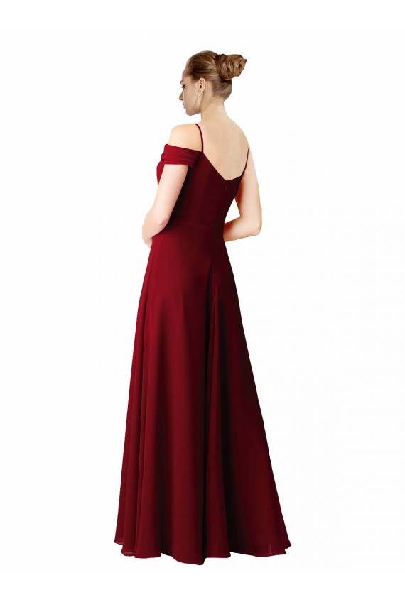 Chiffon with Beaded Embroidery Bridesmaid Dress